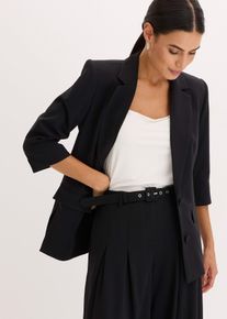 Blazer mode à épaulettes - noir - taille 42 - bonprix