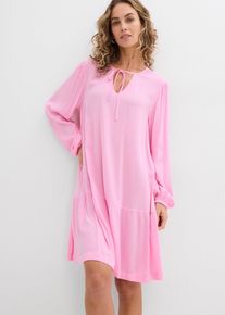 Robe-tunique en viscose fluide - rose - taille 48 - bonprix