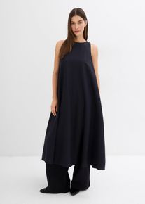 Robe midi évasée en viscose mélangée - noir - taille 40 - Viscose - bonprix
