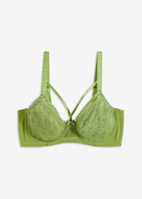 Soutien-gorge minimiseur avec armatures - vert - taille 90C - bonprix