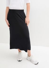 Jupe en jersey viscose extensible - noir - taille 54/56 (XXL) - Viscose - bonprix