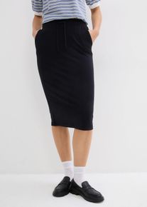 Jupe en molleton - noir - taille 42/44 (M) - Viscose - bonprix