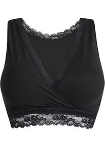 Brassière d'allaitement avec coton - noir - taille 50/52 (XL) avec coton - bonprix