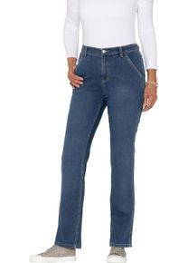 Dames Jeans met comfortband opzij blue-stonewashed Maat 38