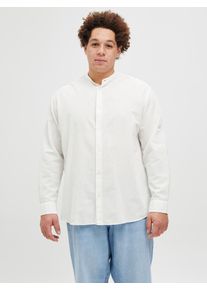 Jack & Jones PlusSize Jack & Jones PlusSize Langarmhemd »JJEBREEZE LINEN BLE BAND SHIRT LS SN PLS«