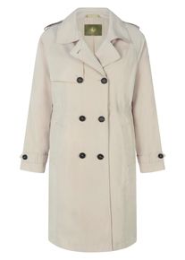WEGA GREEN GOOSE - Trenchcoat, beige, Gr. 42, Kunstfaser