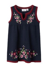 name it Jurk navy / gemengde kleuren 56