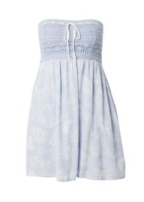 Hollister Dames Jurk lichtblauw / wit 34