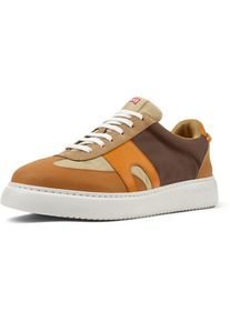 Camper Heren Sneakers laag 'Runner K21' sand / bruin / cognac / oranje 39
