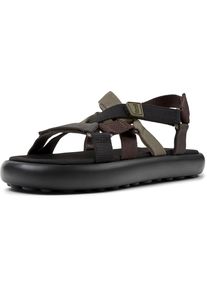 Camper Heren Sandalen 'Pelotas Flota' bruin / olijfgroen / zwart 39