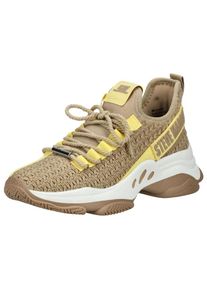 Steve Madden Dames Sneakers laag geel / goud 42