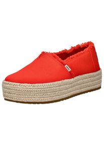 Toms Shoes TOMS Espadrilles Femme rouge taille 38