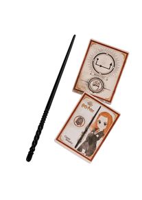Harry Potter - Bacchetta magica di Ginny con carta di incantesimo
