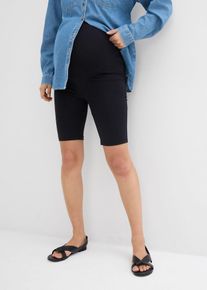 Pantaloncini prémaman con cotone biologico (pacco da 2), Nero, Taglia 42/44 (S), bonprix