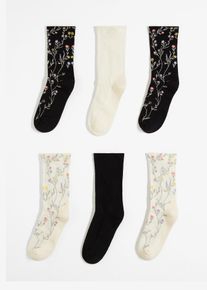 Calzini da tennis con interno in spugna alla suola e cotone biologico (pacco da 6 paia) - Bianco - Taglia 39-42 - bonprix