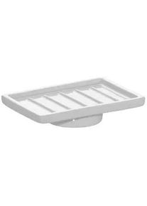 Xxxl Seifenschale , Weiß , Keramik , 11.8x2.85x7.7 cm , Badaccessoires, Seifenschalen