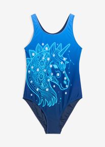 bonprix Costum de baie, albastru, 176/182