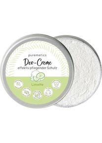 puremetics Lichaamsverzorging Deodorantcrème met limoen Deodorant Unisex 45 g