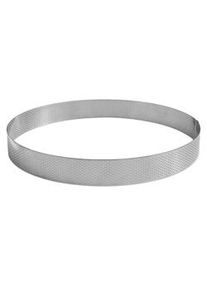 Gobel - Anillo de Tarta Perforado - Acero inoxidable - 1 mm de espesor - Ø 300 mm - altura 35 mm - 865730