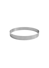 Gobel - Anillo de Tarta Perforado - Acero inoxidable - 1 mm de espesor - Ø 80 mm - altura 35 mm - - 865708