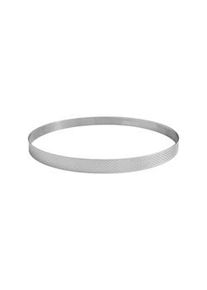 Gobel - Anillo de Tarta Perforado - Acero inoxidable - 1 mm de espesor - Ø 140 mm - altura 20 mm - 862114