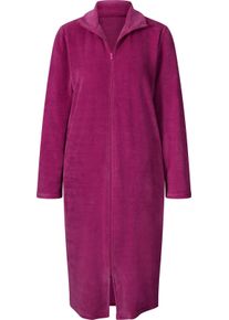 w&auml;schepur Damer Morgonrock i plysch magenta Gr&ouml;&szlig;e 44/46