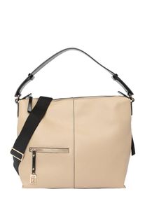 L.Credi Dames Schoudertas 'Jakoba' beige / zwart One Size