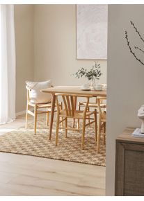 benuta Pure Dywan jutowy Raissa naturalny 120x170 cm Sizal/Juta Geometryczny