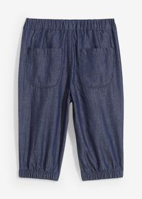 Instapjeans van puur biologisch katoen - blauw - maat 56 - 100% katoen - bonprix
