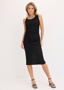 Aansluitende one-shoulder jurk - zwart - maat 32/34 (XS) - bonprix