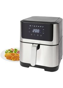 PROFI COOK PC-FR 1269 H Heißluft-Fritteuse 8 Liter 1800 Watt edelstahl schwarz