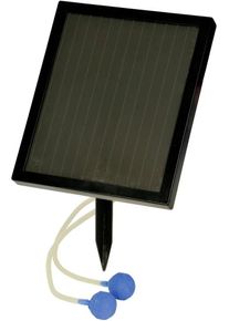 Hozelock 3537 0000 Solar-Luftpumpe Solar-Teichbelüfter Wasserbelüfter schwarz
