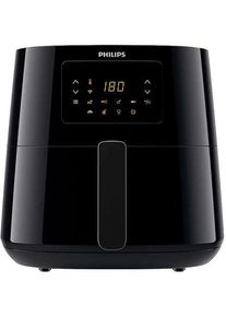 Philips HD9280/70 Heißluft-Fritteuse Airfryer Appsteuerung 6,2 Liter 2000W schwarz