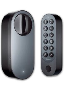 Aqara U200 Smartes Türschloss, Apple Home Key, schwarz (EL-D02D)