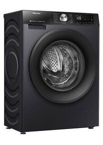 HISENSE WF3S9043BB3 9kg Frontlader Waschmaschine, 60 cm breit, 1400 U/Min, WLAN, Nachlegefunktion, AutoWash, schwarz