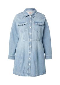 LEVI'S® PLUS Levi's® Plus Dames Blousejurk '318™ Shaping Wide Leg Jeans ' blauw denim 42