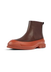 Camper Heren Chelsea boots 'Pix' bruin / bordeaux 40