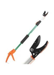 GeoTech FP 80-120 EVO - Teleskop-Baumschere mit Haltefunktion
