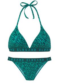 ELBSAND Bikini Donna - petrolio / giada