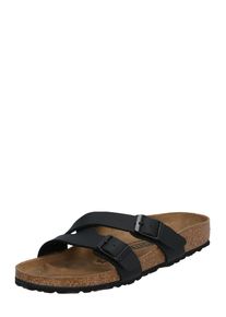 Birkenstock Dames Muiltjes 'Yao' bruin / zwart 40