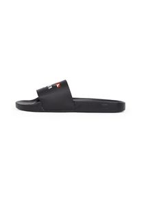Tommy Hilfiger Pantolette Herren beige / rot / schwarz / weiß Größe 40