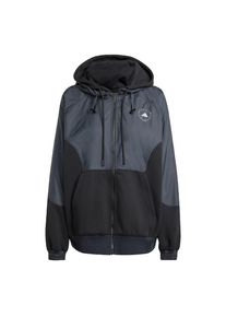 adidas by Stella McCartney Sportsweatjacke Damen anthrazit / schwarz Größe 4XS