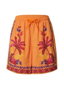 adidas Sportswear Pantaloni sport 'FARM' Femei portocaliu, Mărimea S