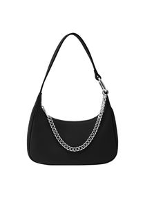 Seidenfelt Manufaktur Schultertasche 'Naantali ' Damen schwarz Größe One Size Unifarben