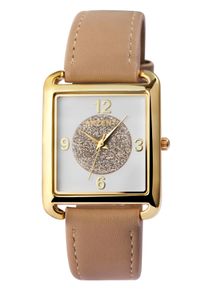 Dames Dameshorloge in beige ,maat 0, WITT, 100% Roestvrij staal