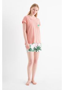 C&Amp;A Letnia piżama, Jasnoróżowy, Rozmiar: 2XL