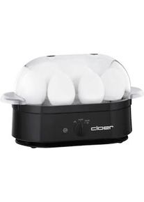 Cloer 6080 cuecehuevos 6 huevos 350 W Negro