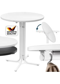 Casaria Statafel Wit 110x80cm opklapbaar