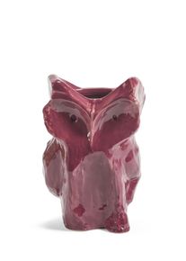 Vase hibou S Serax Aubgergine