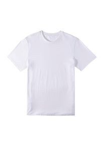 AUTHENTIC UNDERWEAR Heren T-shirt in wit ,maat S (44/46), Witt, 100% Katoen